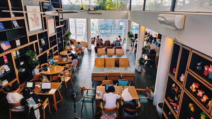 Cà phê sách Cá Chép - 1