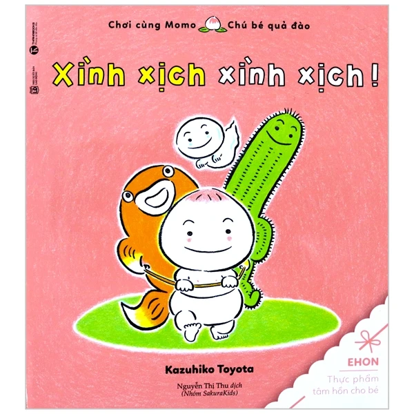 Bộ Ehon Chơi cùng Momo – Chú Bé Quả Đào